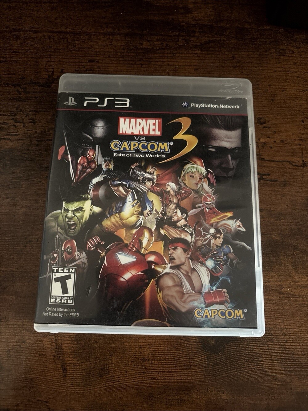 Capcom Marvel vs. Capcom 3 Fate of Two Worlds - PS3 w/ Manual
